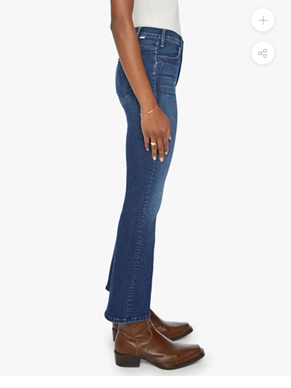 MOTHER Denim The Hustler Ankle Jeans in Heirloom Size 26 Great Condition - Picture 4 of 13
